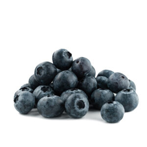 Fresh ripe blueberries
