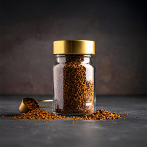 Instant coffee granules