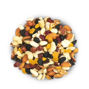 Mixed dried fruits and nuts