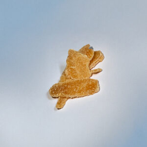 Organic ginger candy pieces in eco-friendly packaging